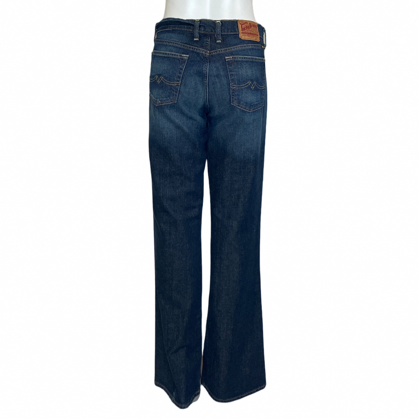 Pantalón LUCKY BRAND Denim Wide Leg Holgado Azul - Talla 8