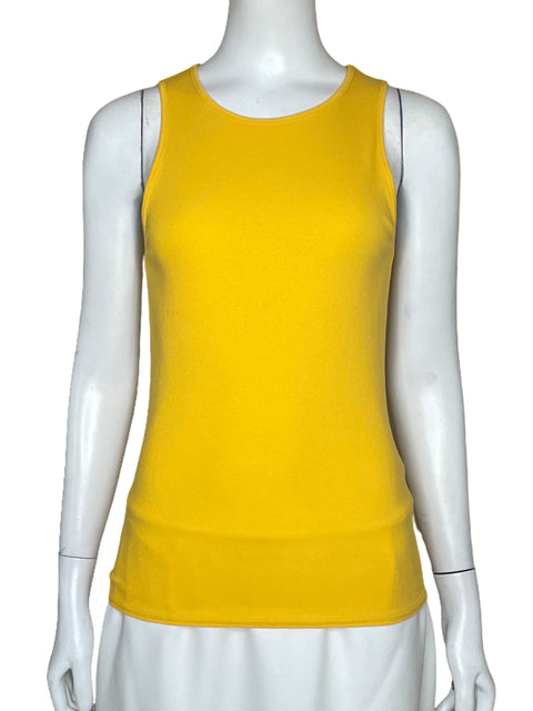 Top Banana Republic Crew Neck Amarillo-Talla S