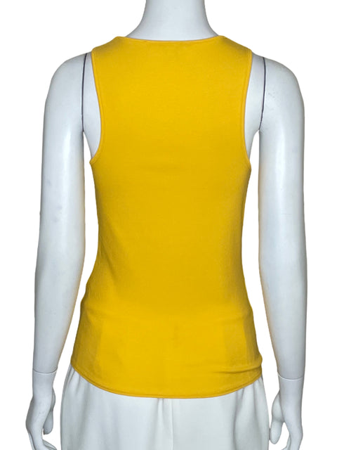 Top Banana Republic Crew Neck Amarillo-Talla S