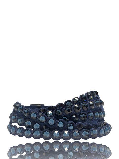 Pulsera Swarovski Rock Treshileras Azul-Talla U