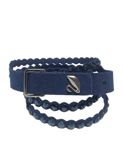 Pulsera Swarovski Rock Treshileras Azul-Talla U