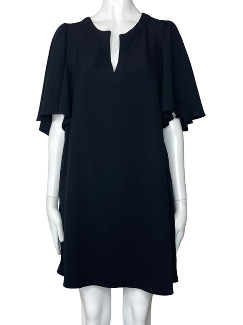 Vestido Sugar+Lips Vuelo Bolsillo Negro-Talla XS