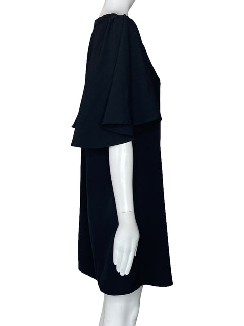 Vestido Sugar+Lips Vuelo Bolsillo Negro-Talla XS