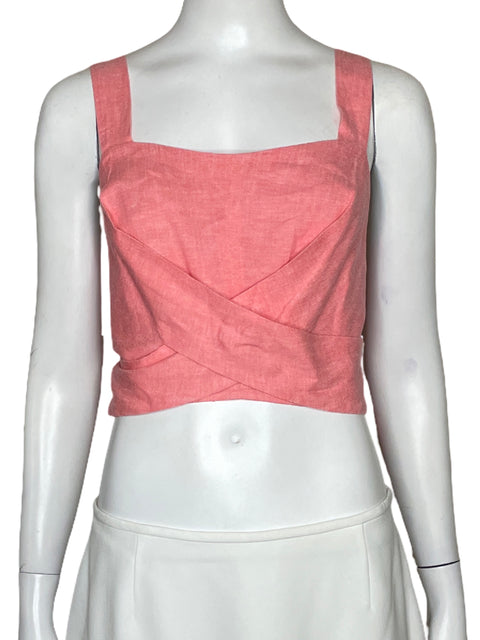Top BCBG Crossbody Rosado-Talla M