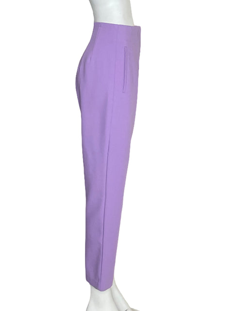 Pantalón Zara Trouser Morado-Talla S