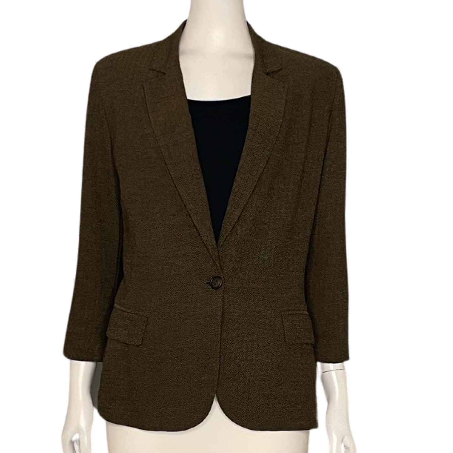 Blazer Karen Kane Cuello V Verde- 10