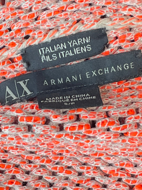 Sueter Armani Exchange Tejido Naranja-Talla S