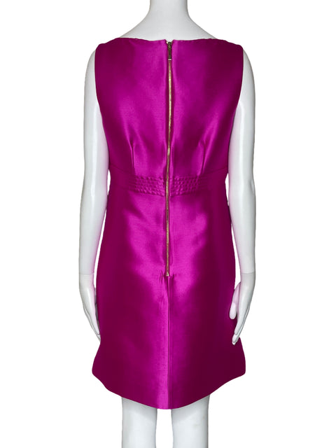 Vestido Kate Spade Lazo Sin Mangas Rosado-Talla 6