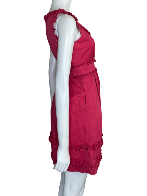 Vestido MaxAndCleo Mini Sin Mangas Rosado-Talla 2