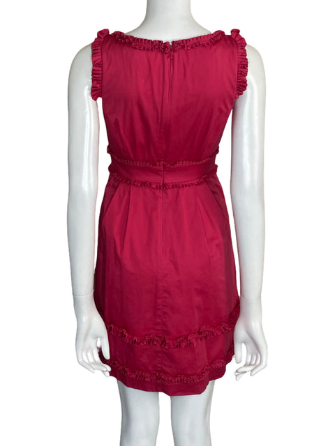 Vestido MaxAndCleo Mini Sin Mangas Rosado-Talla 2