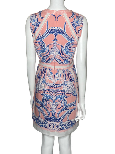 Vestido BCBG Mini Bolsillos Rosado-Talla 06