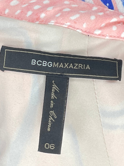 Vestido BCBG Mini Bolsillos Rosado-Talla 06