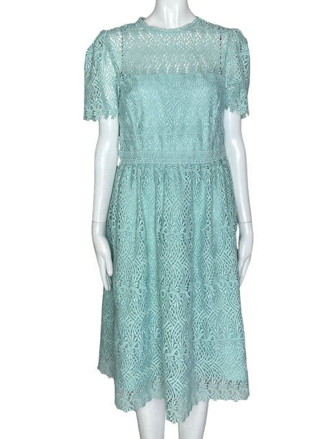 Vestido Antonio Melani Tejido Tipo A Azul- Talla 10