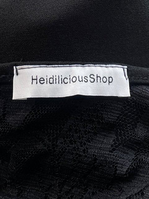 Mono Heidilicious Shop Encaje Negro-Talla S