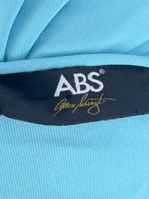 Vestido ABS Midi Mangas Azul-Talla M