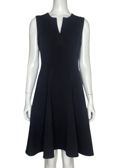 Vestido White House Fluido Negro - Talla 4