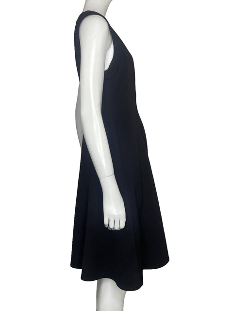 Vestido White House Fluido Negro - Talla 4
