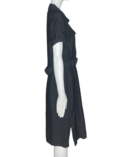 Vestido Calvin Klein Fajon Ajustable Negro- Talla M