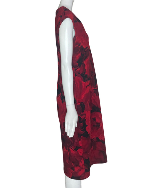 Vestido Connected Flores Rojo- Talla 8