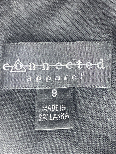 Vestido Connected Flores Rojo- Talla 8