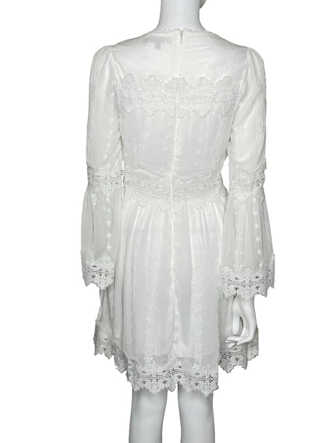 Vestido Strut & Bolt Mini Encaje Blanco-Talla L