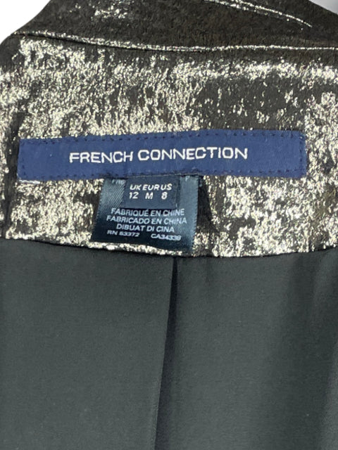 Chaqueta French Connection Metalizado Dorado-Talla 8