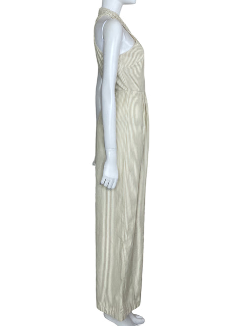 Mono Aakaa Halter Rayas Beige-Talla M