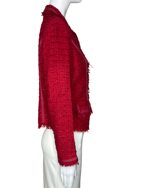 Blazer Saffron Tweed Rojo-Talla 8