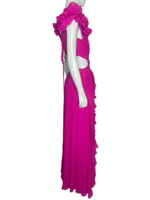 Vestido PatBo CutOut Fucsia - Talla 8