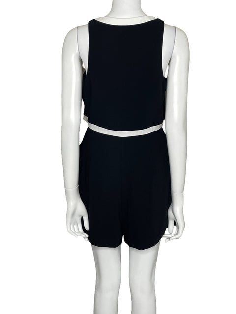 Romper Amanda Uprichard Chaleco Negro-Talla L
