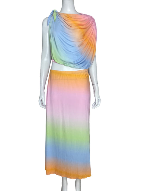 Vestido Siedres CutOut Azul - Talla 38