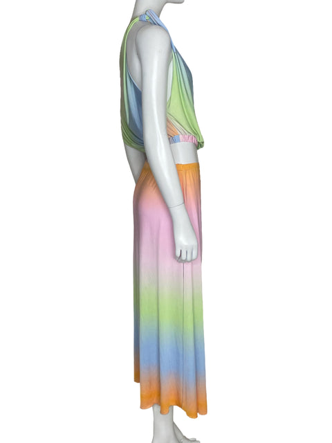 Vestido Siedres CutOut Azul - Talla 38