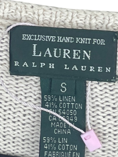 Abrigo Lauren Ralph Lauren Tejido Beige-Talla S