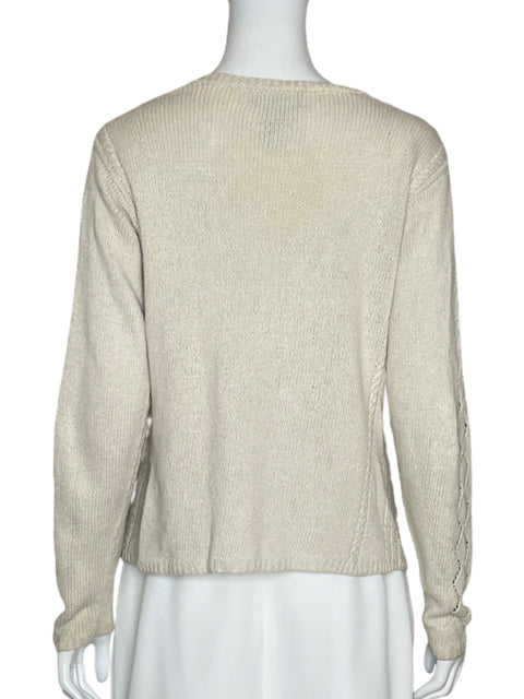 Abrigo Lauren Ralph Lauren Tejido Beige-Talla S