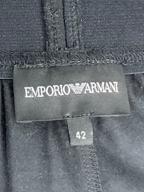 Falda Emporio Armani Brillo Negro-Talla 42