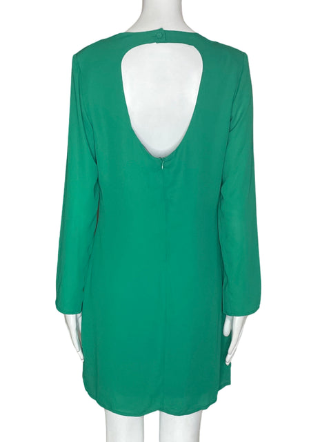 Vestido Vero Moda Manga Larga Verde- Talla S