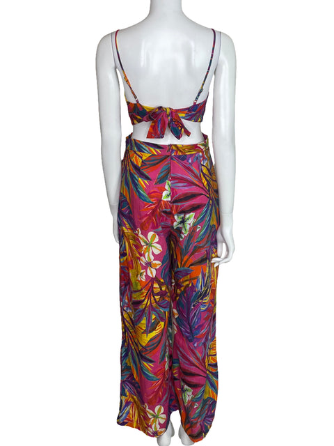 Mono Studio F Cut Out Tirantes Rosado-Talla 10