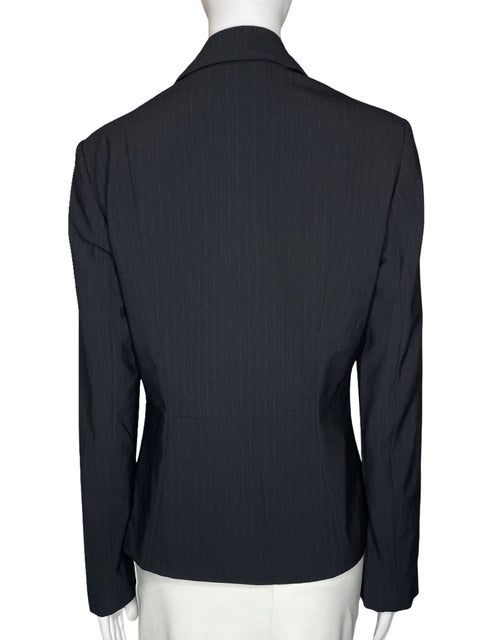 Blazer Tahari Ralla Boton Negro-Talla 8