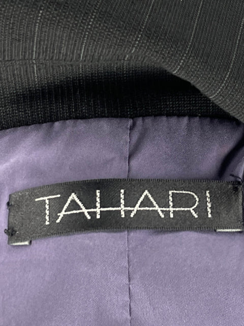 Blazer Tahari Ralla Boton Negro-Talla 8