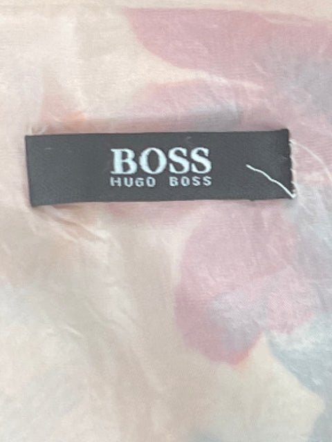 Falda Hugo Boss Flores Rosado-Talla S