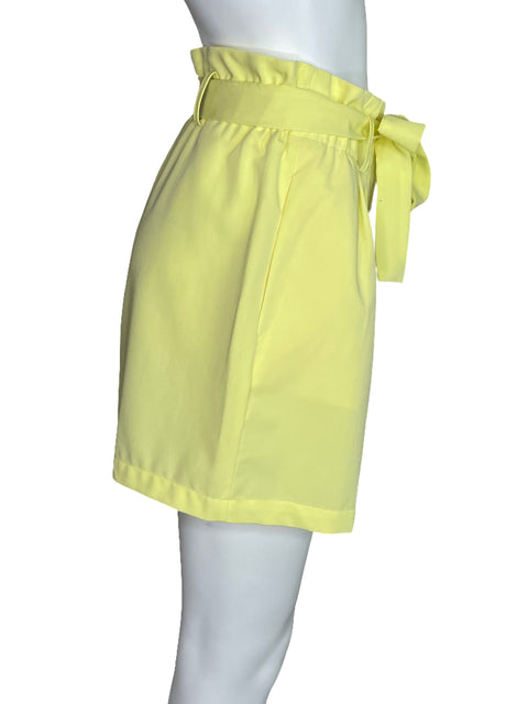 Short BCBG Paper Bag Amarillo-Talla M
