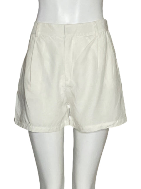 Short Naf Naf Trouser Blanco-Talla 6