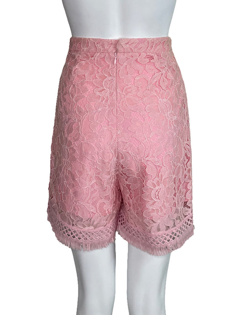 Short Pinko Encaje Rosado-Talla 8
