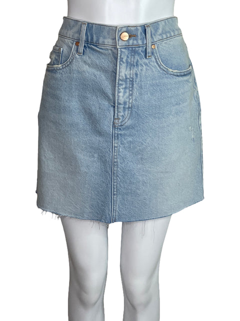 Falda Express Denim High Rise Azul-Talla 6