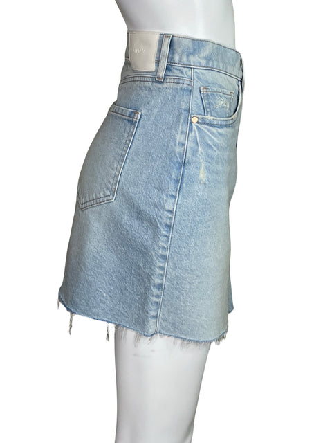 Falda Express Denim High Rise Azul-Talla 6