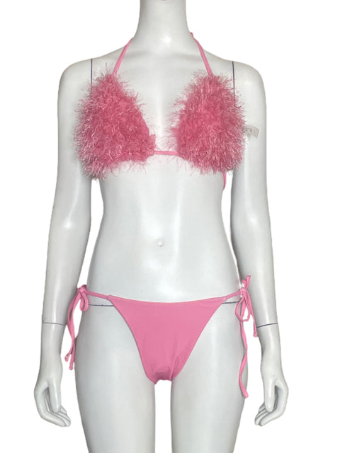 Bañador Tesoro TPS Flecos Rosado - Talla L