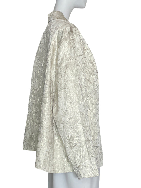 Blazer Soft By Avenue Brillante Dorado - Talla 32