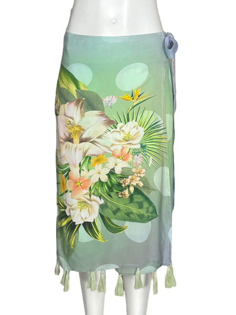 Pareo Farm Rio Flores Verde - Talla P