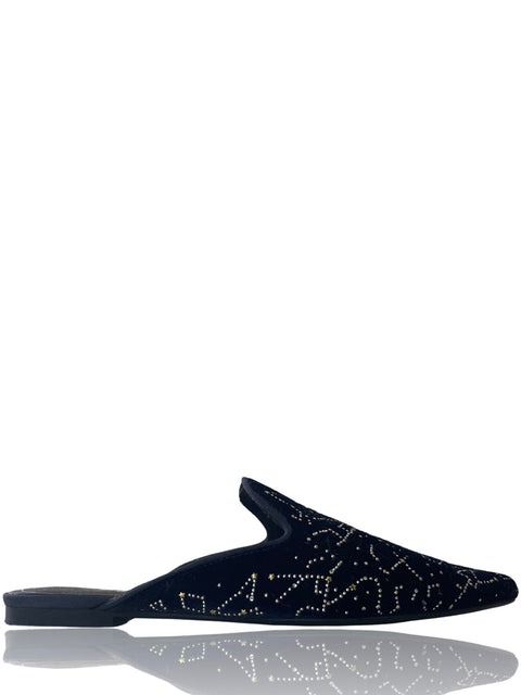 Calzado Zara Punta Costelacion Azul- Talla 35