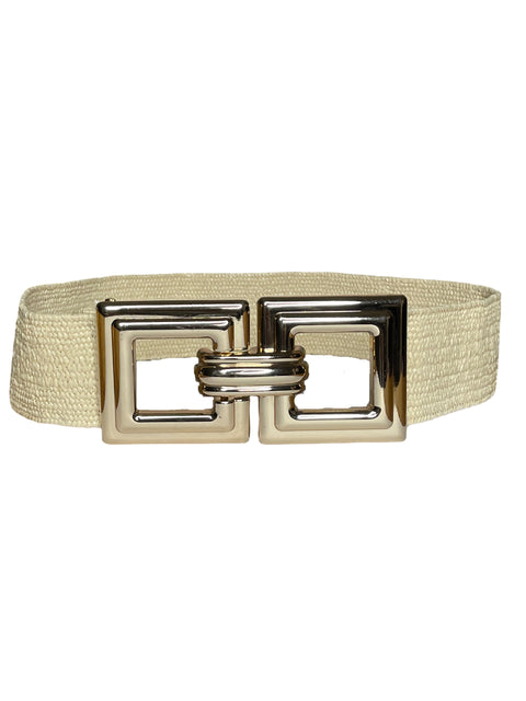 Cinturón Tesoro TPS Yute Beige-Talla M